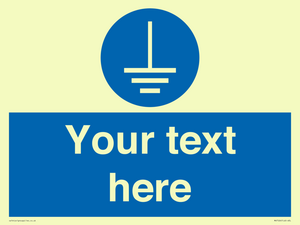 Custom Connect to Earth Sign